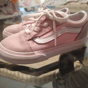 Toddler pink vans